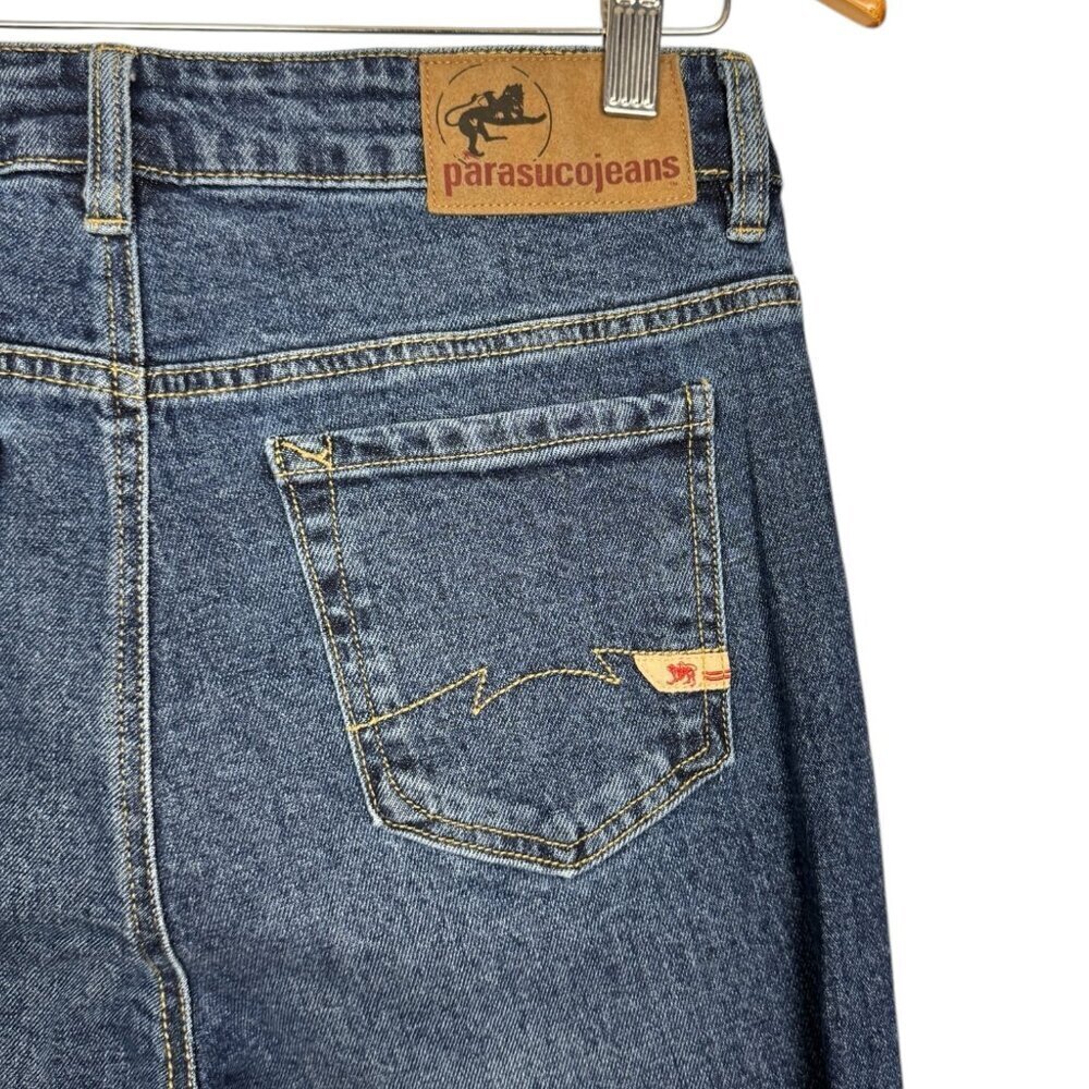 Parasuco Jeans Size 8 Women’s High Rise Classic Fit Denim Dark Wash Vintage Y2K - Picture 3 of 7